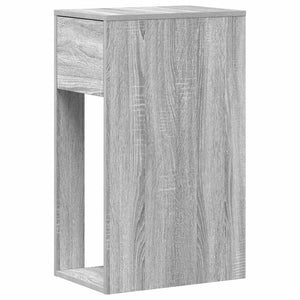 Βάση πύργου υπολογιστή με συρτάρι Γκρι Sonoma 30x44x74 εκ.