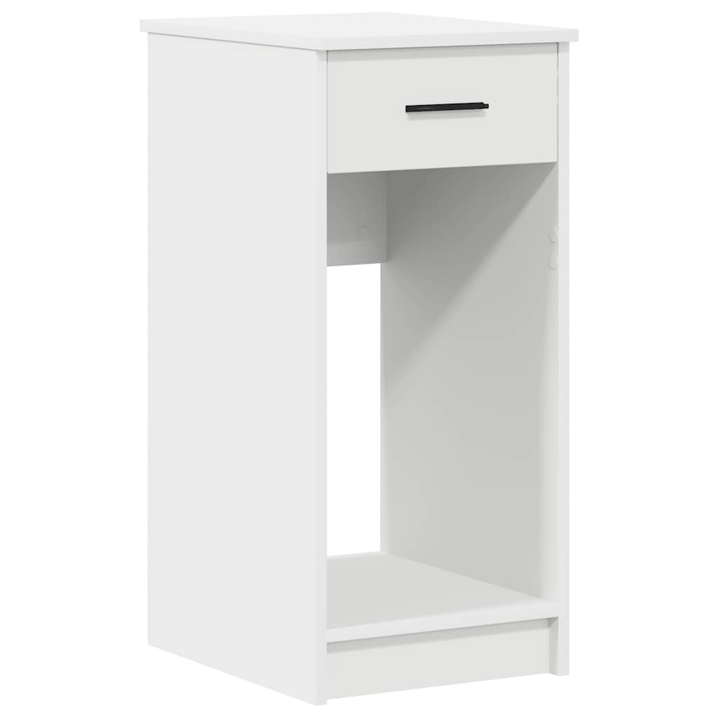 Πύργος υπολογιστή με συρτάρι Λευκό 35x45x77 cm