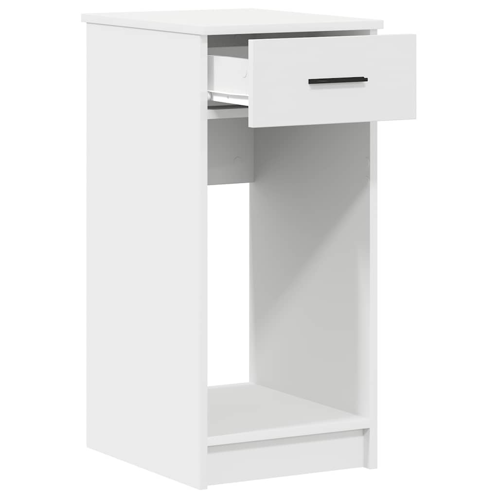 Πύργος υπολογιστή με συρτάρι Λευκό 35x45x77 cm