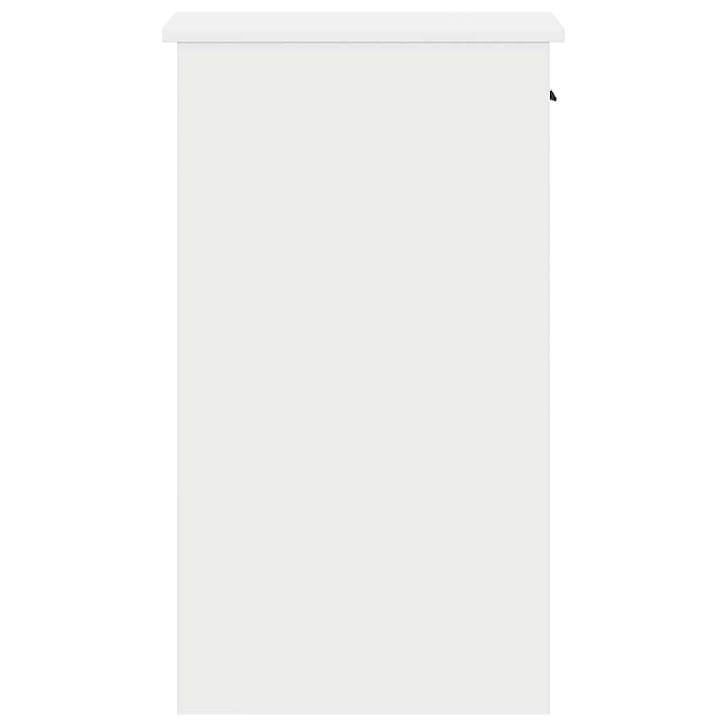 Πύργος υπολογιστή με συρτάρι Λευκό 35x45x77 cm