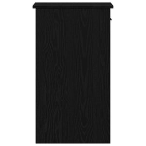 Πύργος υπολογιστή με συρτάρι Μαύρο 35x45x77 cm
