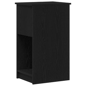 Πύργος υπολογιστή με συρτάρι Μαύρο 35x45x77 cm