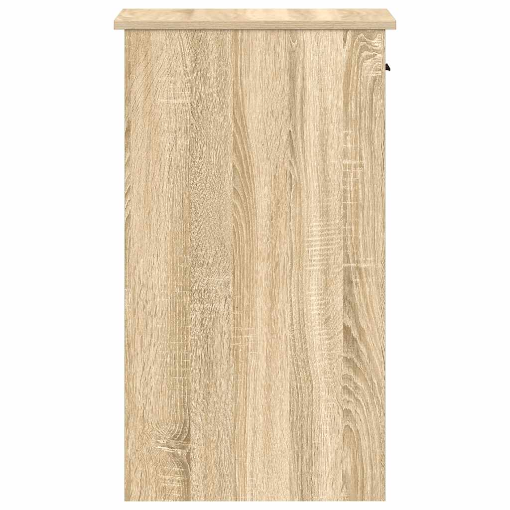 Βάση πύργου υπολογιστή με συρτάρι Δρυς sonoma 35x45x77 cm