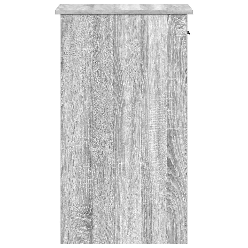 Βάση πύργου υπολογιστή με συρτάρι Γκρι Sonoma 35x45x77 εκ. - Pakobazaar