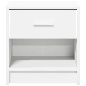 Κομοδίνο με Συρτάρι Λευκό 39 x 28 x 41 εκ. - Pakobazaar