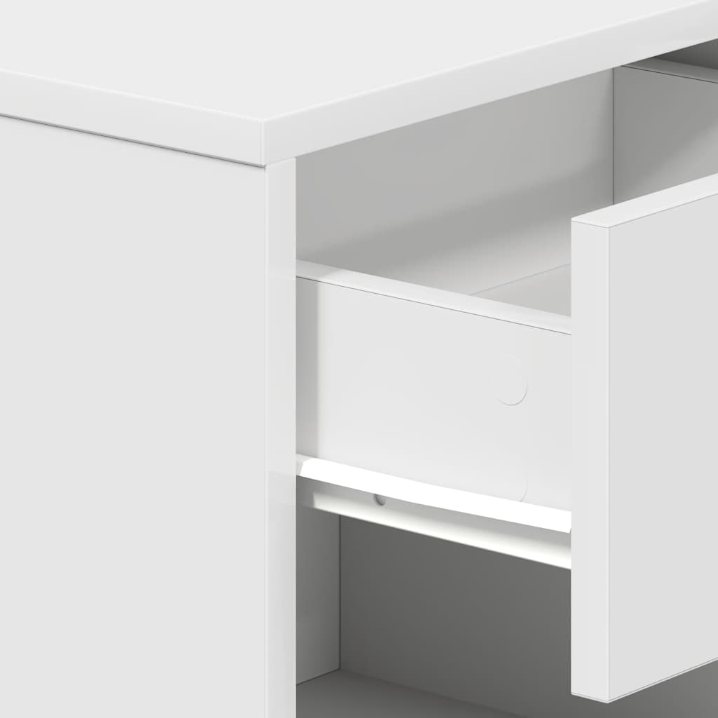 Κομοδίνο με Συρτάρι Λευκό 39 x 28 x 41 εκ. - Pakobazaar