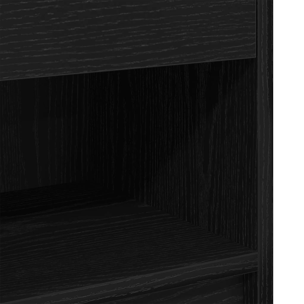 Κομοδίνο με Συρτάρι Μαύρο 39 x 28 x 41 εκ. - Pakobazaar
