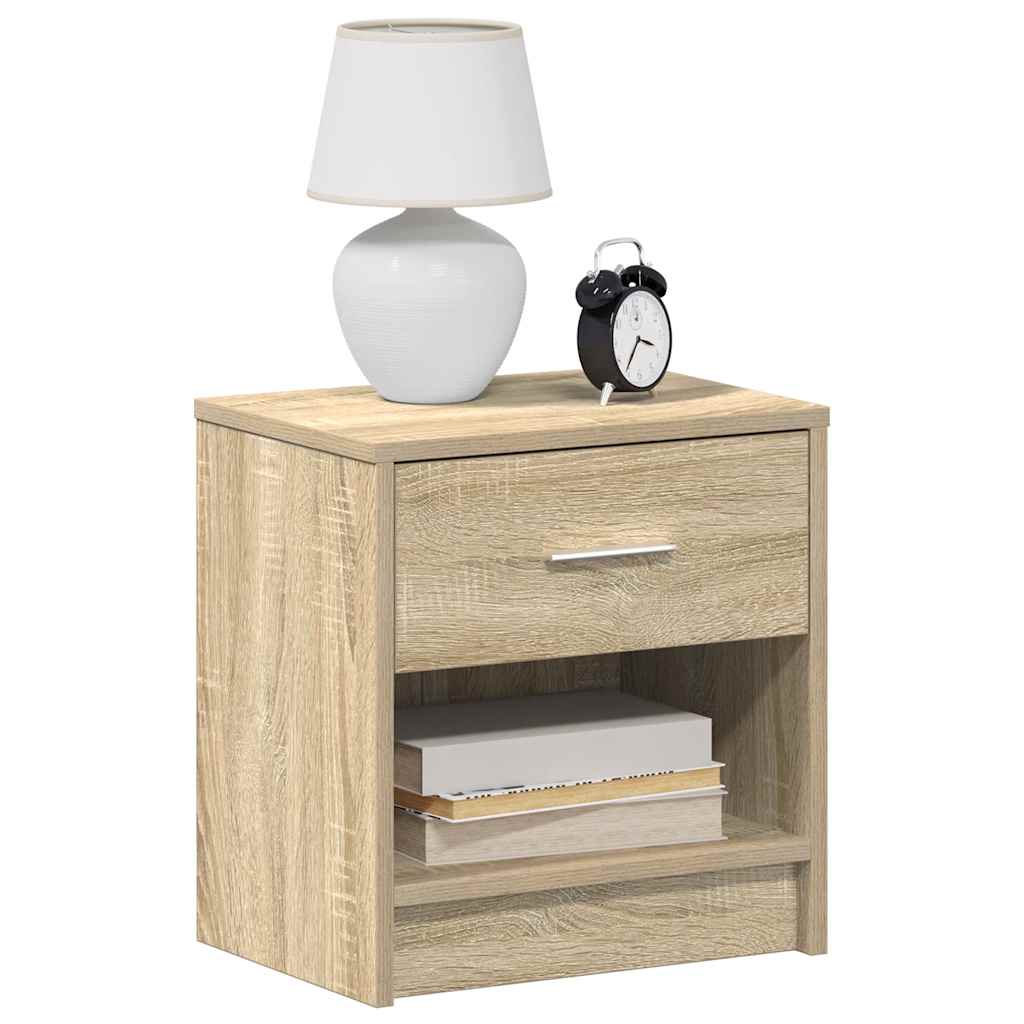 Κομοδίνο με Συρτάρι σε Χρώμα Sonoma Δρυς 39 x 28 x 41 εκ. - Pakobazaar
