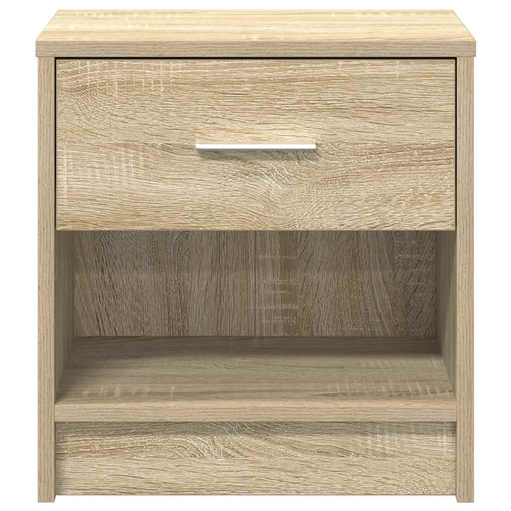 Κομοδίνο με Συρτάρι σε Χρώμα Sonoma Δρυς 39 x 28 x 41 εκ. - Pakobazaar