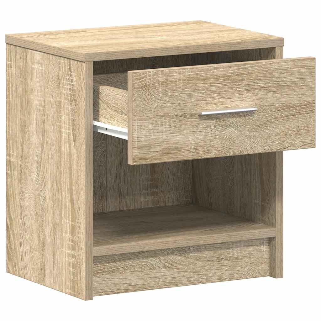 Κομοδίνο με Συρτάρι σε Χρώμα Sonoma Δρυς 39 x 28 x 41 εκ. - Pakobazaar