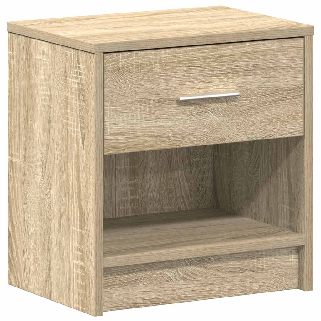 Κομοδίνο με Συρτάρι σε Χρώμα Sonoma Δρυς 39 x 28 x 41 εκ. - Pakobazaar