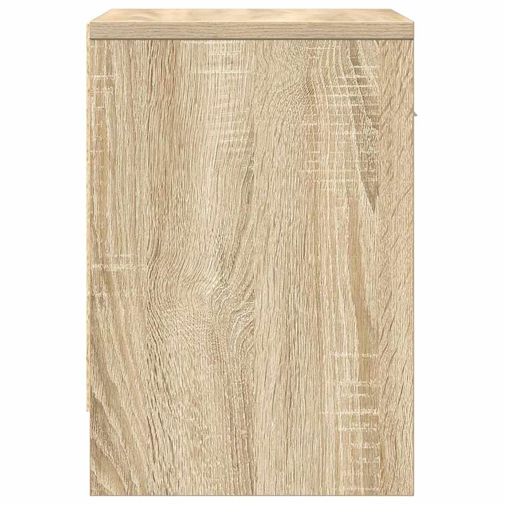 Κομοδίνο με Συρτάρι σε Χρώμα Sonoma Δρυς 39 x 28 x 41 εκ. - Pakobazaar
