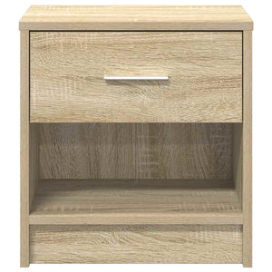 Κομοδίνα 2 τεμ. με Συρτάρι Sonoma Δρυς 39 x 28 x 41 εκ. - Pakobazaar