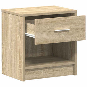 Κομοδίνα 2 τεμ. με Συρτάρι Sonoma Δρυς 39 x 28 x 41 εκ. - Pakobazaar