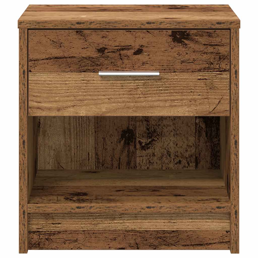 Κομοδίνο με Συρτάρι από Παλιό Ξύλο 39 x 28 x 41 εκ. - Pakobazaar