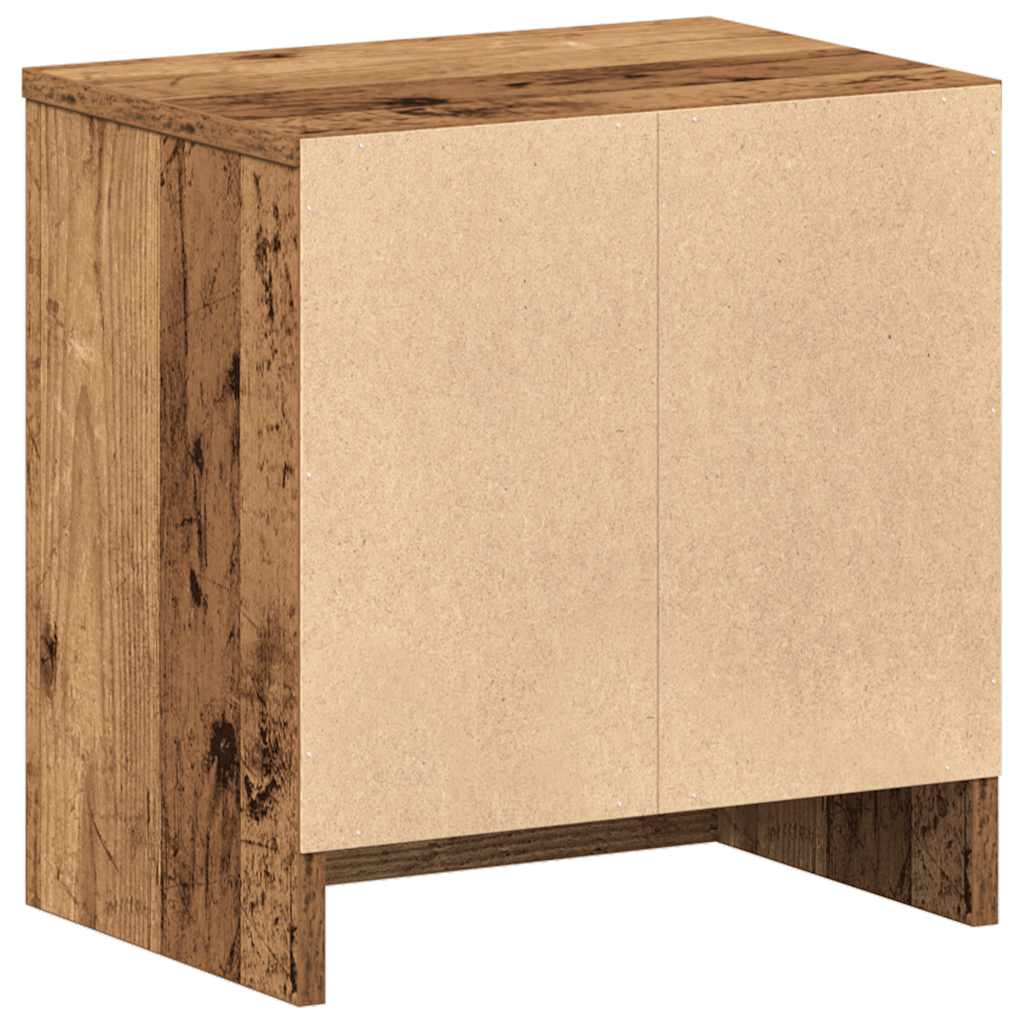 Κομοδίνο με Συρτάρι από Παλιό Ξύλο 39 x 28 x 41 εκ. - Pakobazaar