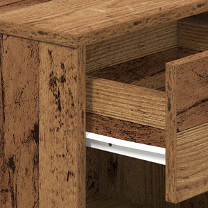 Κομοδίνο με Συρτάρι από Παλιό Ξύλο 39 x 28 x 41 εκ. - Pakobazaar