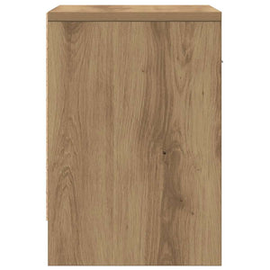 Κομοδίνο με Συρτάρι σε Χρώμα Δρυός Artisan 39x28x41 εκ. - Pakobazaar