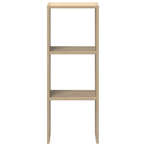 Βιβλιοθήκη Στοιβαζόμενα Sonoma Δρυς 30x30x80 εκ. Επεξ. Ξύλο - Pakobazaar