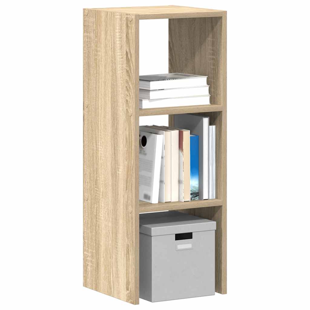 Βιβλιοθήκη Στοιβαζόμενα Sonoma Δρυς 30x30x80 εκ. Επεξ. Ξύλο - Pakobazaar