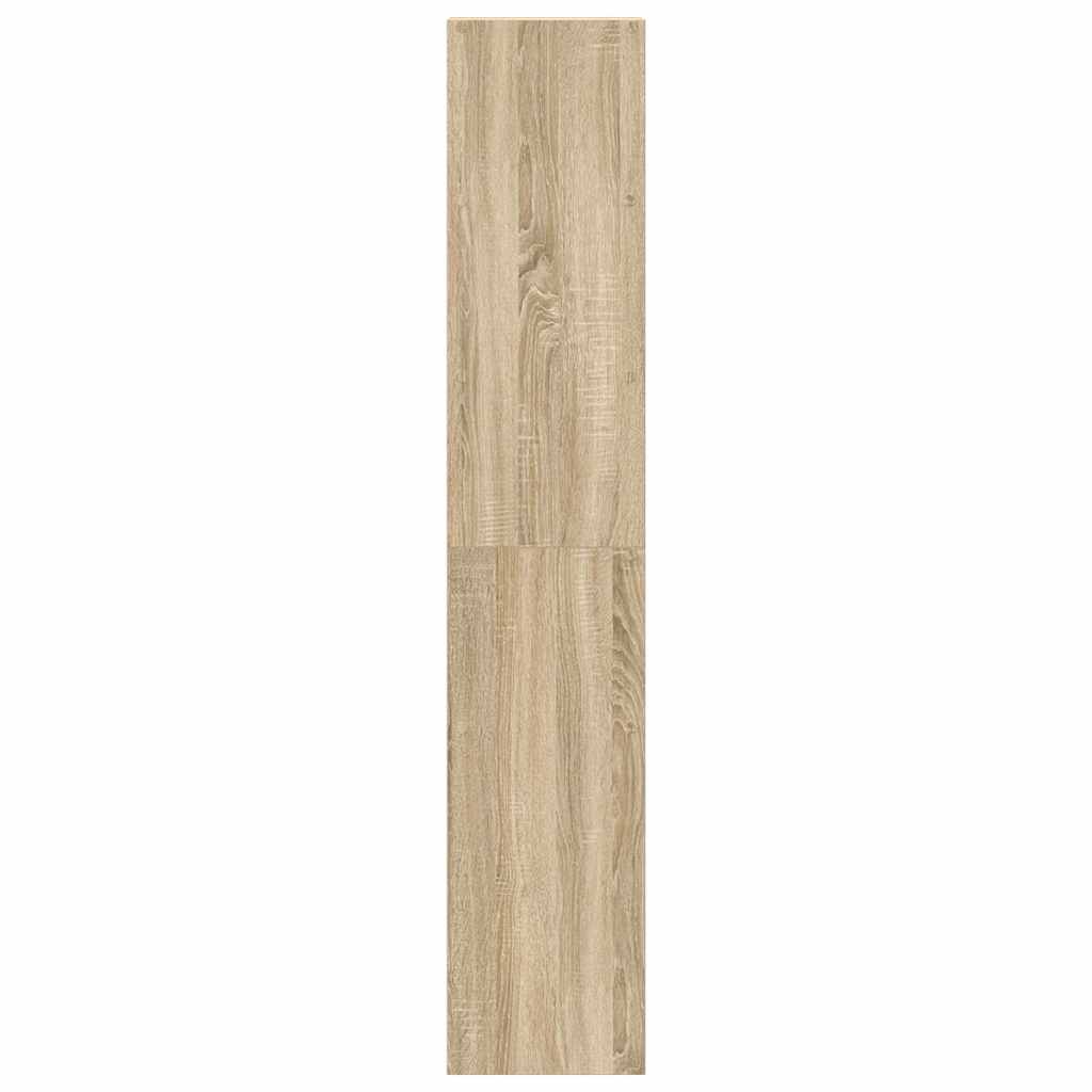 Βιβλιοθήκες 2 τεμ. Στοιβαζόμενα Sonoma Δρυς 30x30x80 εκ.