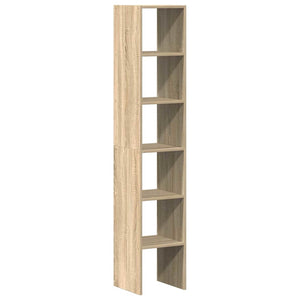 Βιβλιοθήκες 2 τεμ. Στοιβαζόμενα Sonoma Δρυς 30x30x80 εκ.