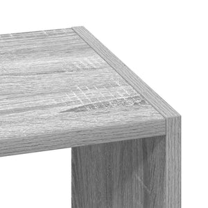 Βιβλιοθήκη Στοιβαζόμενα Γκρι Sonoma 30x30x80 εκ. Επεξ. Ξύλο - Pakobazaar