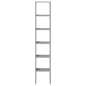 Βιβλιοθήκες 2 τεμ. Στοιβαζόμενα Γκρι Sonoma 30x30x80 εκ.