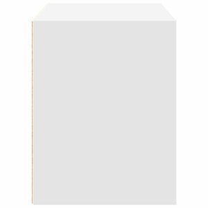 Ντουλάπι με 2συρτάρια Λευκό 60x31x40cm Ξύλινο μηχανουργικό ξύλο - Pakobazaar