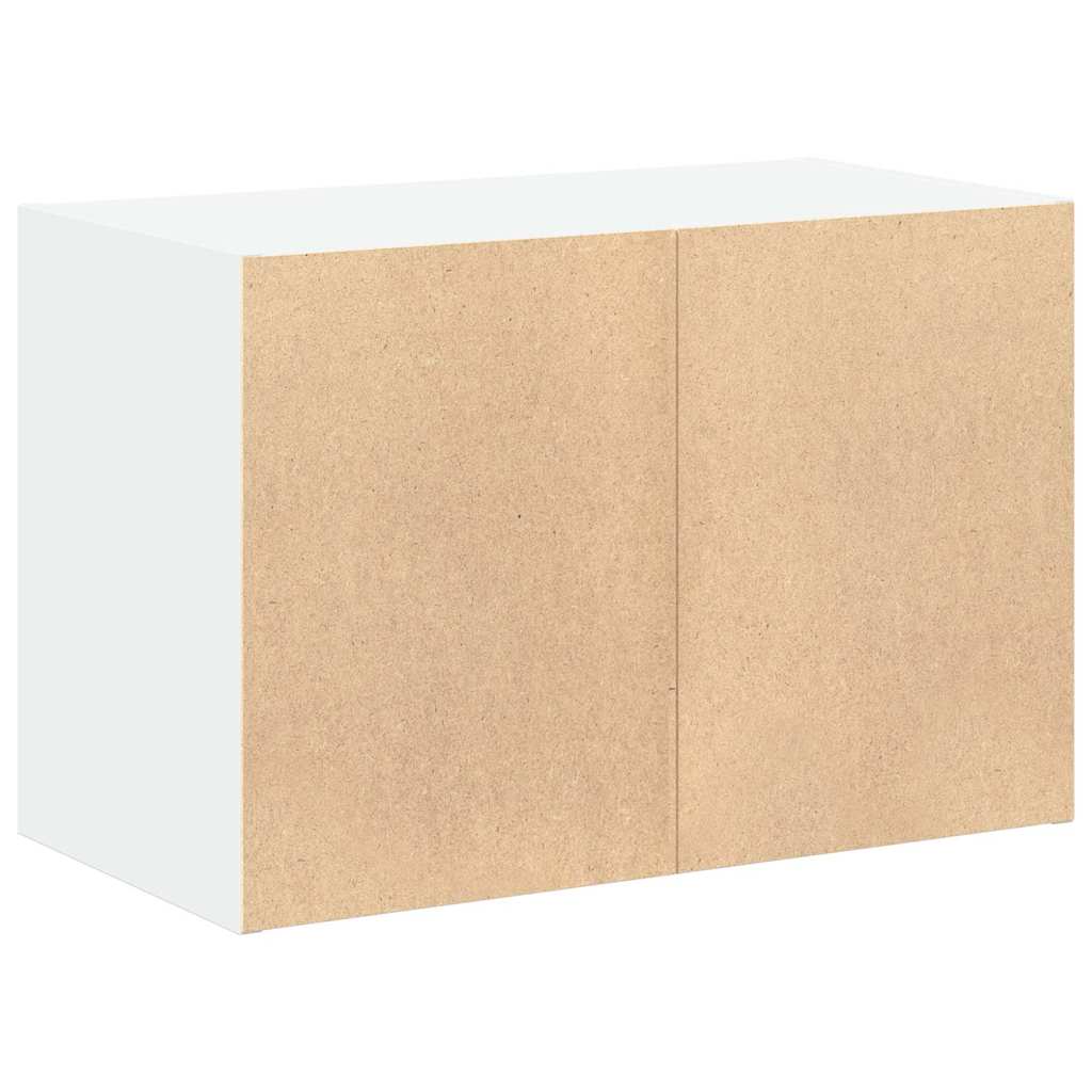Ντουλάπι με 2συρτάρια Λευκό 60x31x40cm Ξύλινο μηχανουργικό ξύλο - Pakobazaar