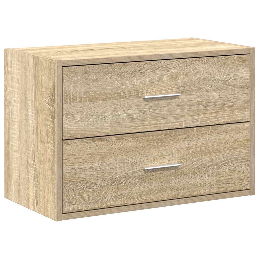 Ντουλάπι με 2 συρτάρια Sonoma Δρυς 60x31x40 εκ. από Επεξ. Ξύλο - Pakobazaar