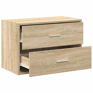 Ντουλάπι με 2 συρτάρια Sonoma Δρυς 60x31x40 εκ. από Επεξ. Ξύλο - Pakobazaar