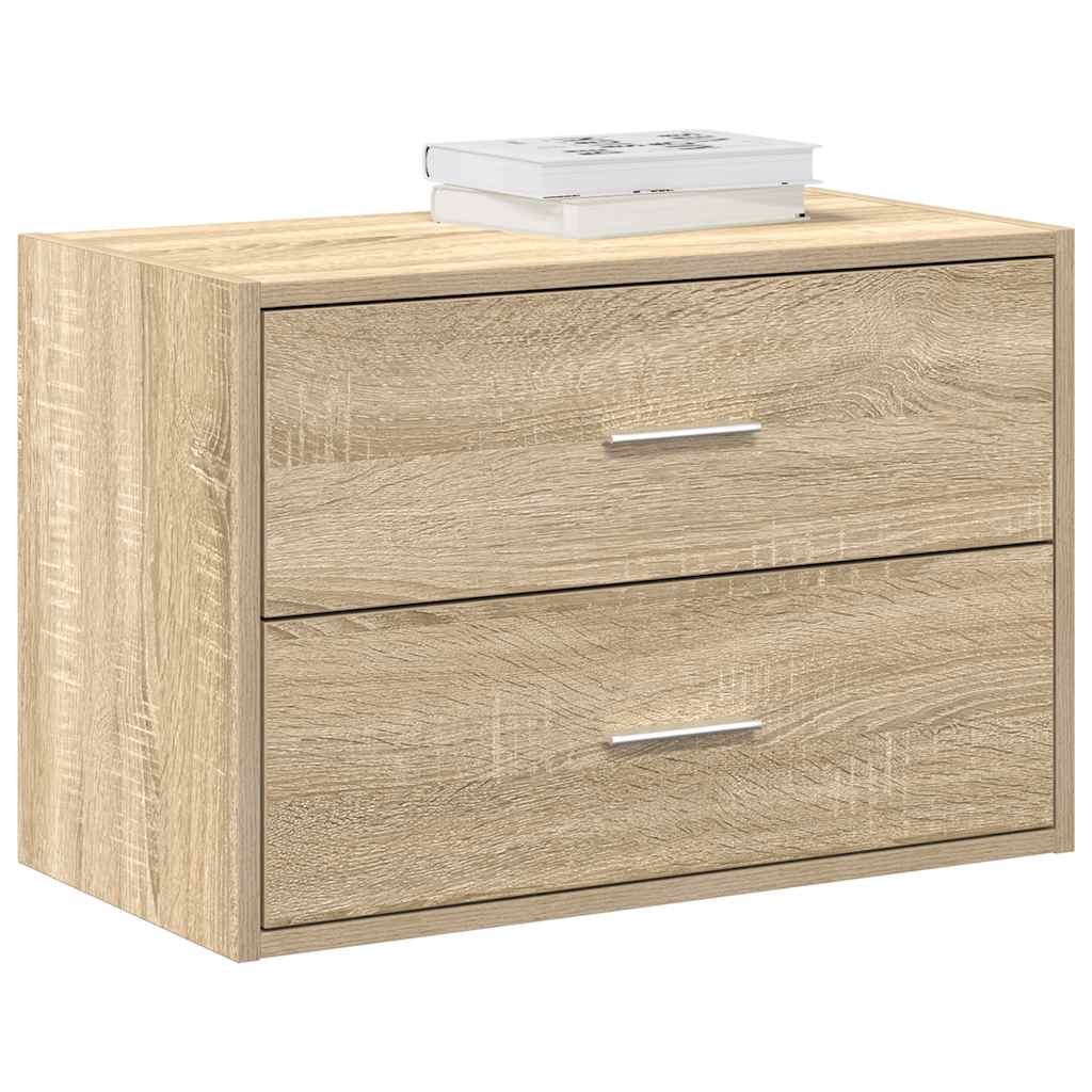 Ντουλάπι με 2 συρτάρια Sonoma Δρυς 60x31x40 εκ. από Επεξ. Ξύλο - Pakobazaar