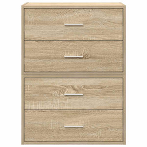 Ντουλάπια με 2 συρτάρια 2 τεμ. Sonoma Δρυς 60x31x40 εκ. - Pakobazaar