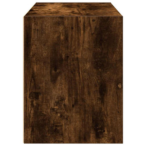 Ντουλάπι με 2 συρτάρια Καπνιστή Δρυς 60x31x40εκ. από Επεξ. Ξύλο