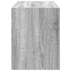 Ντουλάπι με 2 συρτάρια Γκρι Sonoma 60x31x40 εκ. από Επεξ. Ξύλο