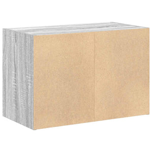 Ντουλάπι με 2 συρτάρια Γκρι Sonoma 60x31x40 εκ. από Επεξ. Ξύλο