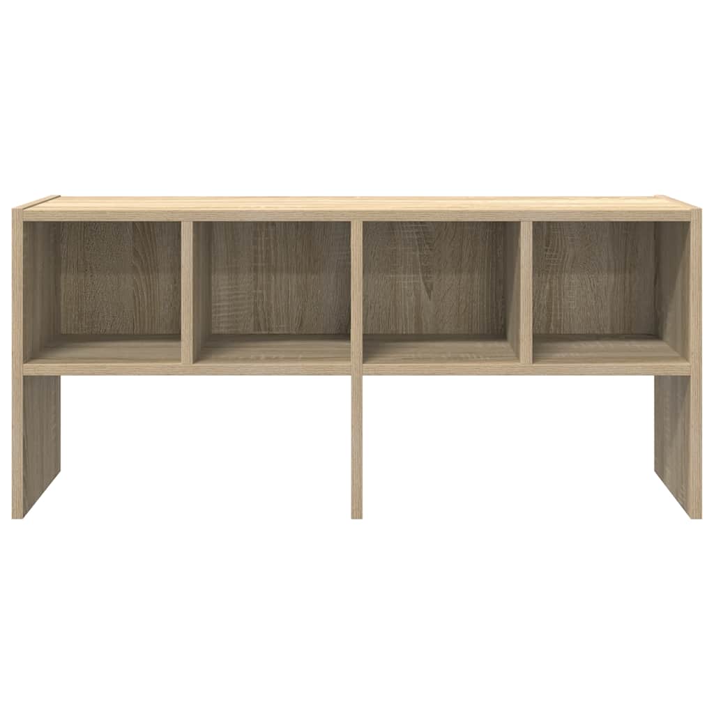 Ράφι παπουτσιών στοιβαζόμενο Sonoma Oak 89,5x30x40 cm