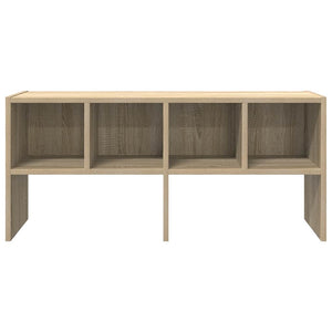 Ράφι παπουτσιών στοιβαζόμενο Sonoma Oak 89,5x30x40 cm