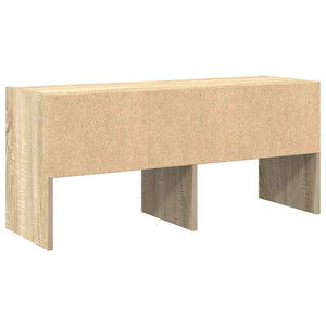 Ράφι παπουτσιών στοιβαζόμενο Sonoma Oak 89,5x30x40 cm