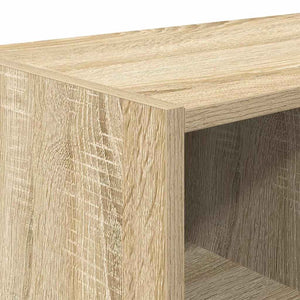 Ράφι παπουτσιών στοιβαζόμενο Sonoma Oak 89,5x30x40 cm
