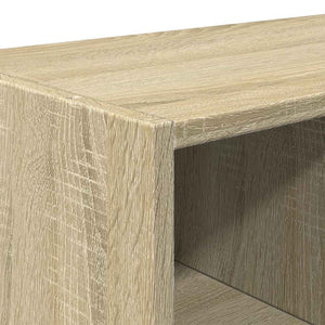 Ράφια παπουτσιών 2 τμχ στοιβαζόμενα Sonoma Oak 89,5x30x40 cm