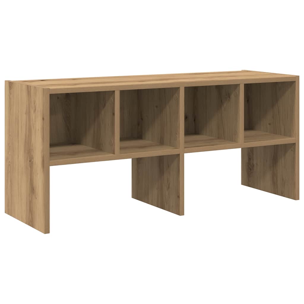 Ράφι παπουτσιών στοιβαζόμενο Artisan Oak 89,5x30x40 cm