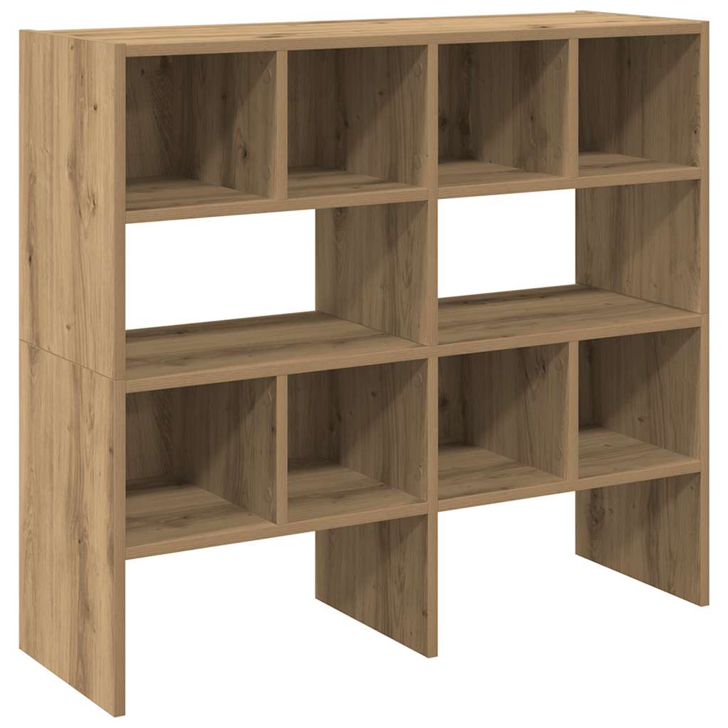 Ράφια παπουτσιών 2 τμχ στοιβαζόμενα Artisan Oak 89,5x30x40 cm