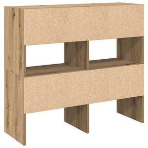 Ράφια παπουτσιών 2 τμχ στοιβαζόμενα Artisan Oak 89,5x30x40 cm