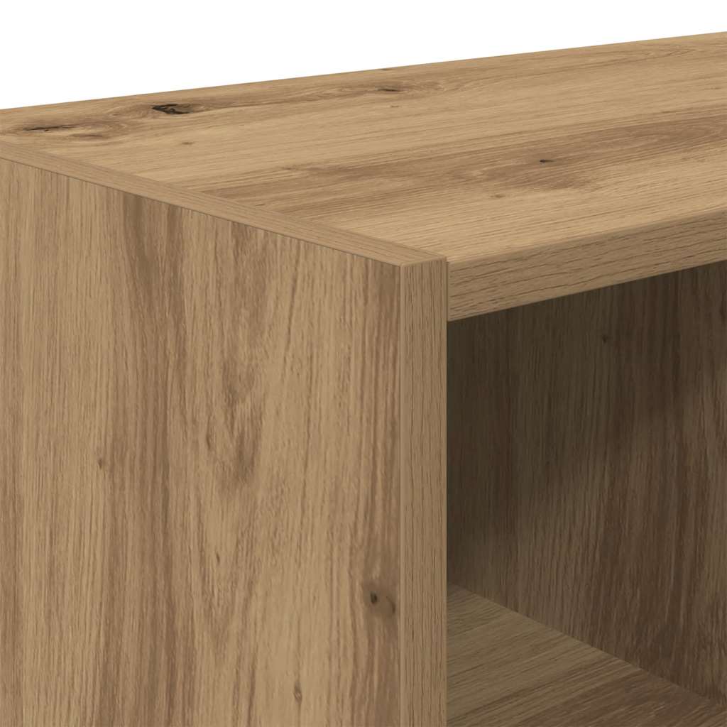 Ράφια παπουτσιών 2 τμχ στοιβαζόμενα Artisan Oak 89,5x30x40 cm