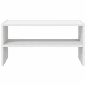 Ράφι παπουτσιών στοιβαζόμενο λευκό 60x30x30,5 cm - Pakobazaar