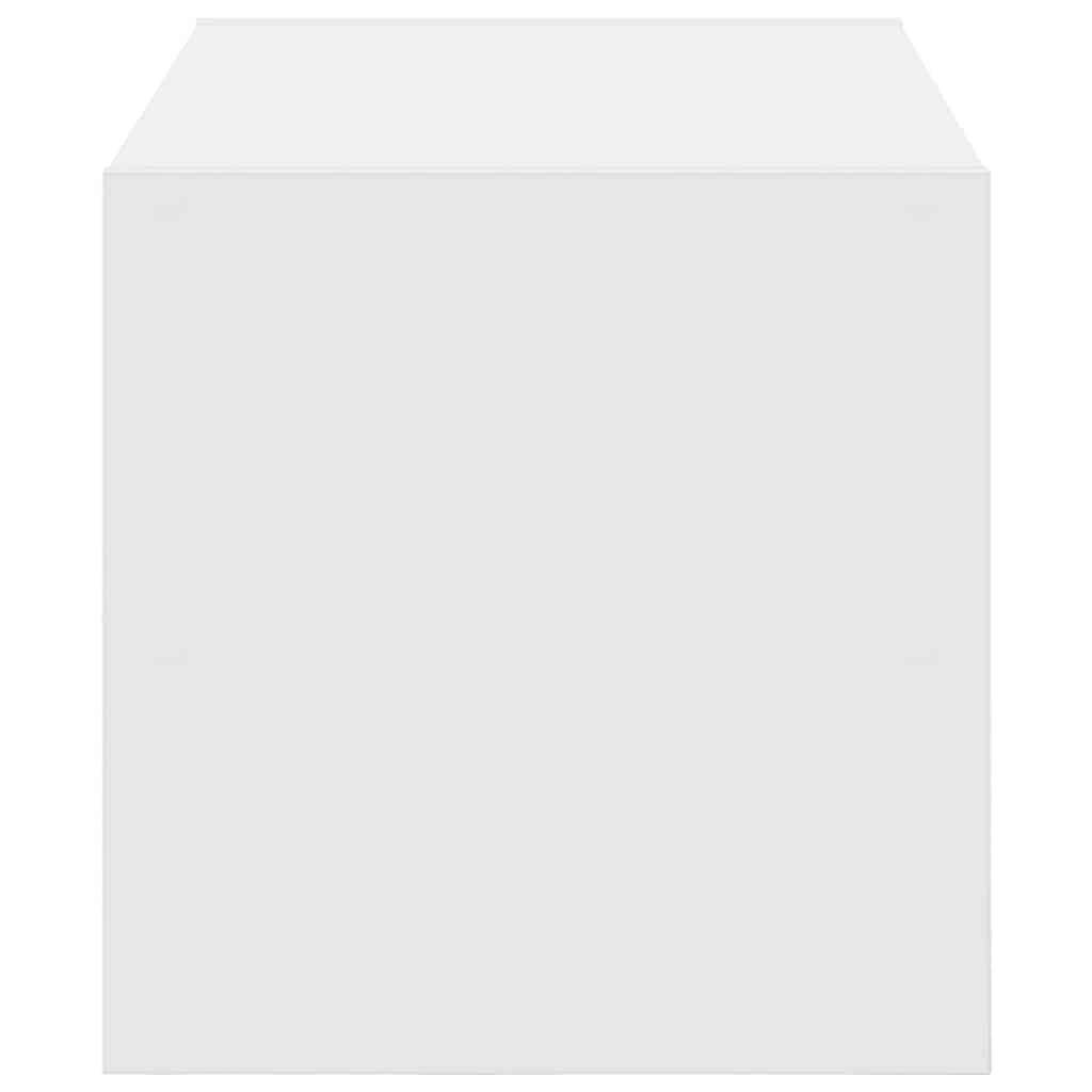 Ράφι παπουτσιών στοιβαζόμενο λευκό 60x30x30,5 cm - Pakobazaar