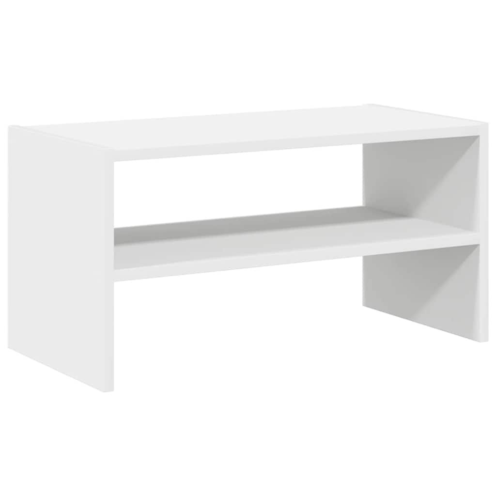 Ράφι παπουτσιών στοιβαζόμενο λευκό 60x30x30,5 cm - Pakobazaar