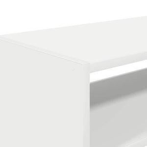 Ράφι παπουτσιών στοιβαζόμενο λευκό 60x30x30,5 cm - Pakobazaar